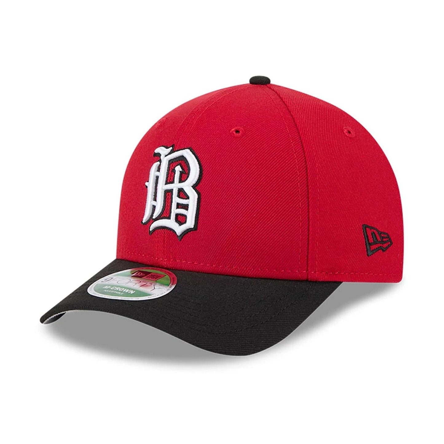 This is a Birmingham Barons MiLB AC Perf Player Replica Red 9FORTY M-Crown Adjustable Cap 1