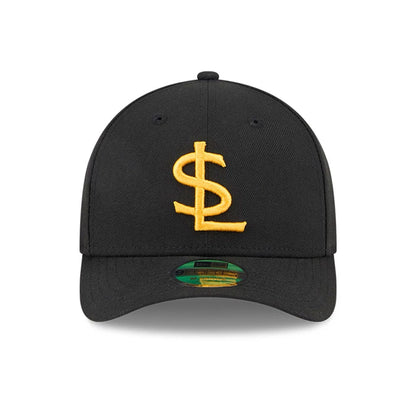 This is a Salt Lake City Bees MiLB AC Perf Player Replica Black 9FORTY M-Crown Adjustable Cap 3