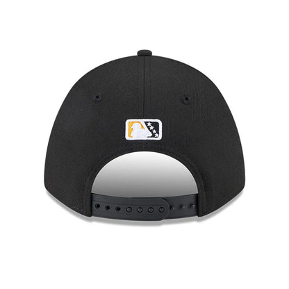 This is a Salt Lake City Bees MiLB AC Perf Player Replica Black 9FORTY M-Crown Adjustable Cap 5