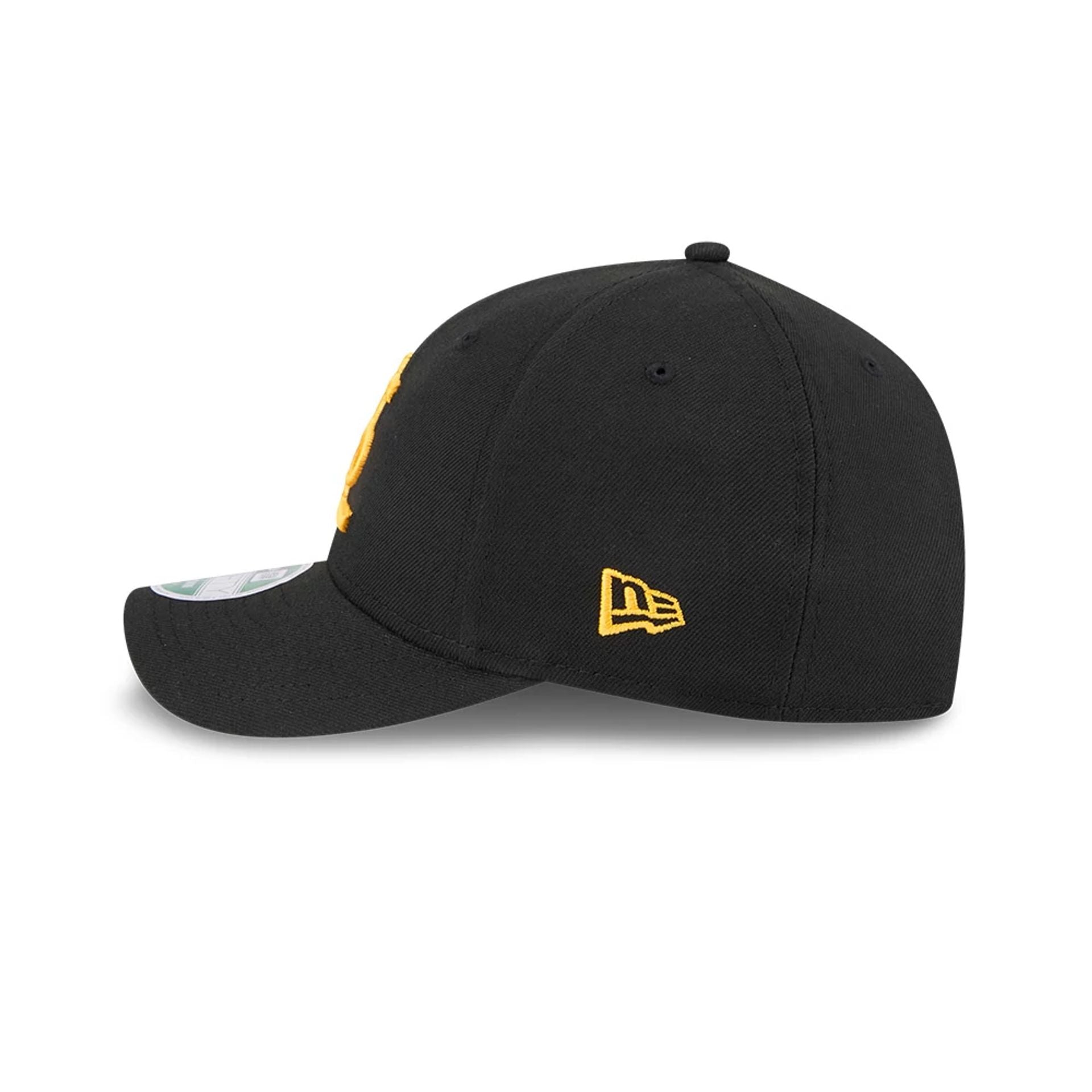 This is a Salt Lake City Bees MiLB AC Perf Player Replica Black 9FORTY M-Crown Adjustable Cap 6