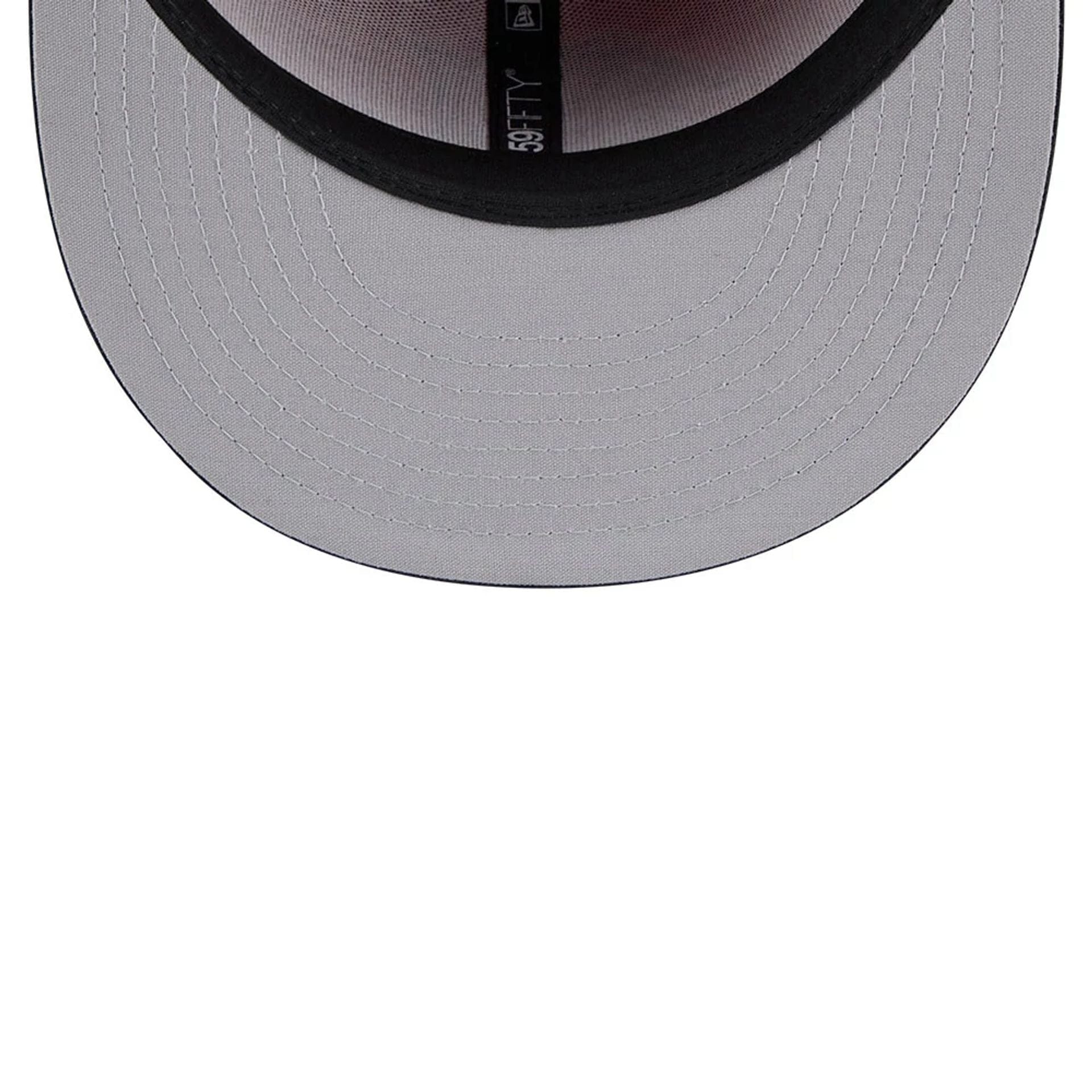 This is a Hickory Crawdads MiLB AC Perf Minor Red 59FIFTY Fitted Cap 2