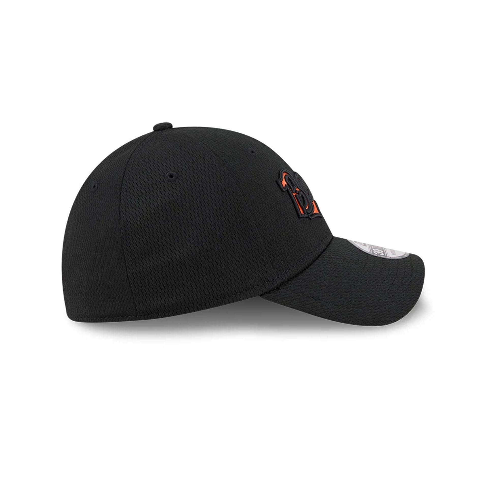 Pictured is this MiLB Batting Practice Chesapeake Baysox 39THIRTY Stretch Fit cap in black. 6