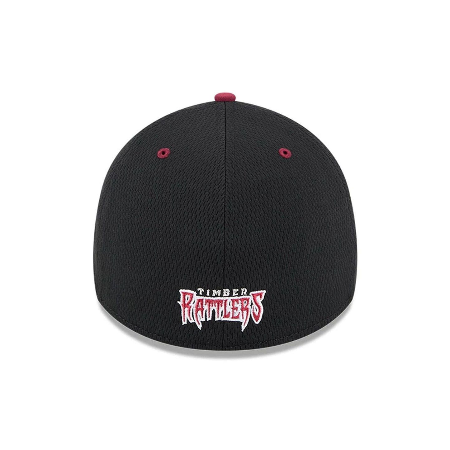 Pictured is this MiLB Batting Practice Wisconsin Timber Rattlers 39THIRTY Stretch Fit cap in black. 4