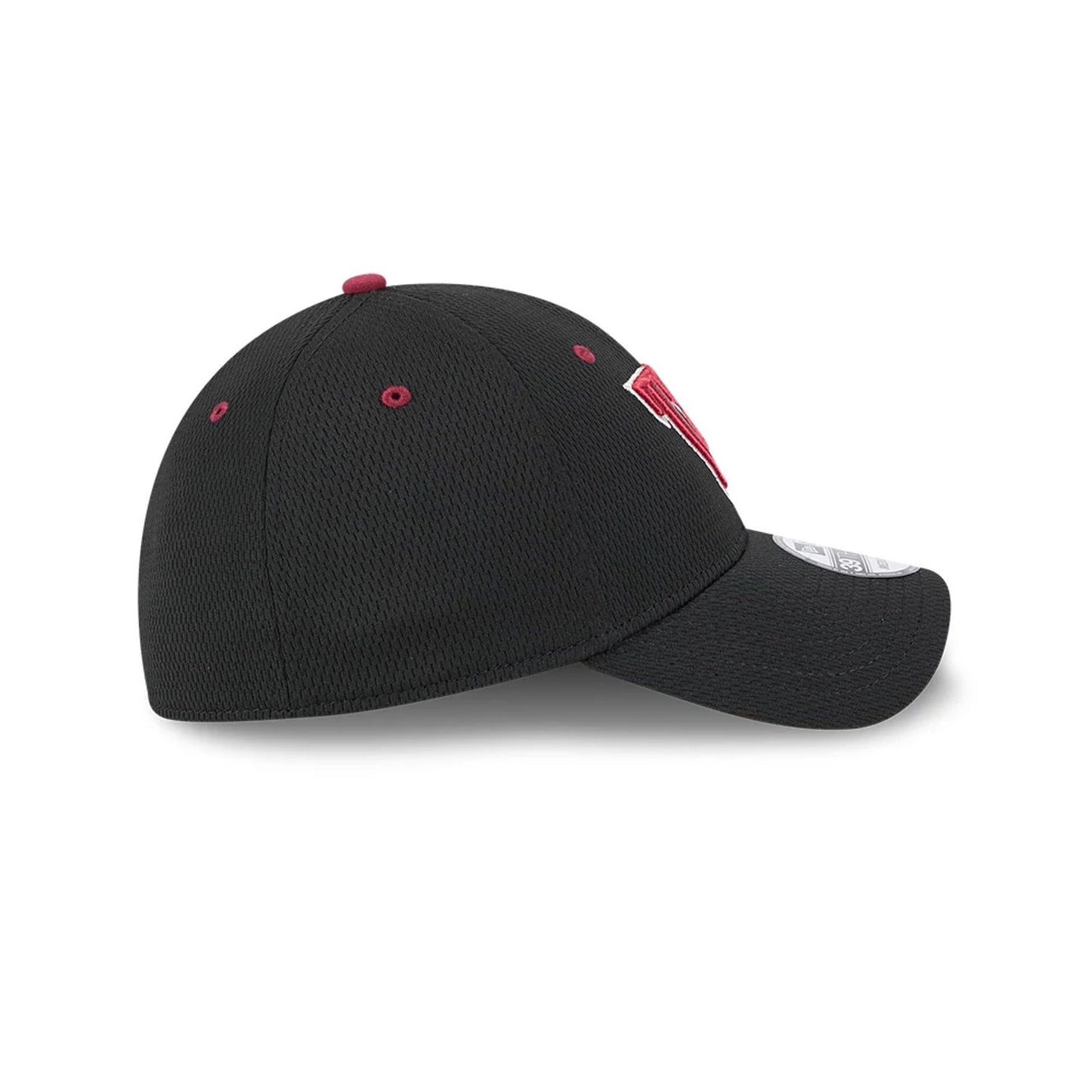 Pictured is this MiLB Batting Practice Wisconsin Timber Rattlers 39THIRTY Stretch Fit cap in black. 6