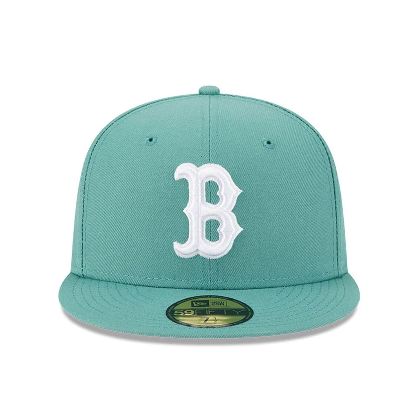 This is a Boston Red Sox MLB City Connect Pastel Green 59FIFTY Fitted Cap 3