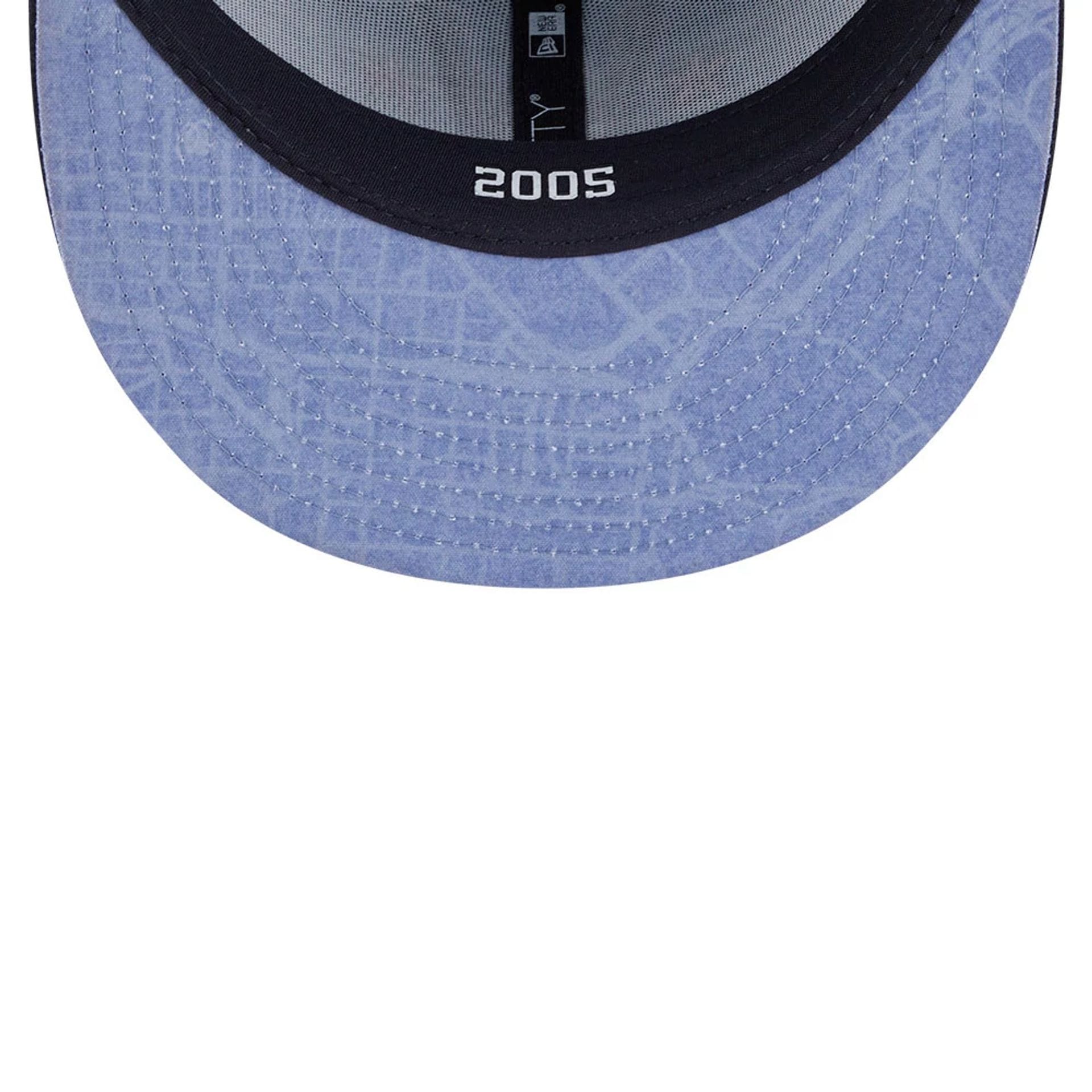 This is a Washington Nationals MLB City Connect Light Blue 59FIFTY Fitted Cap 2