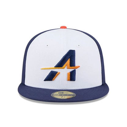 This is a Houston Astros MLB City Connect Navy 59FIFTY Fitted Cap 3