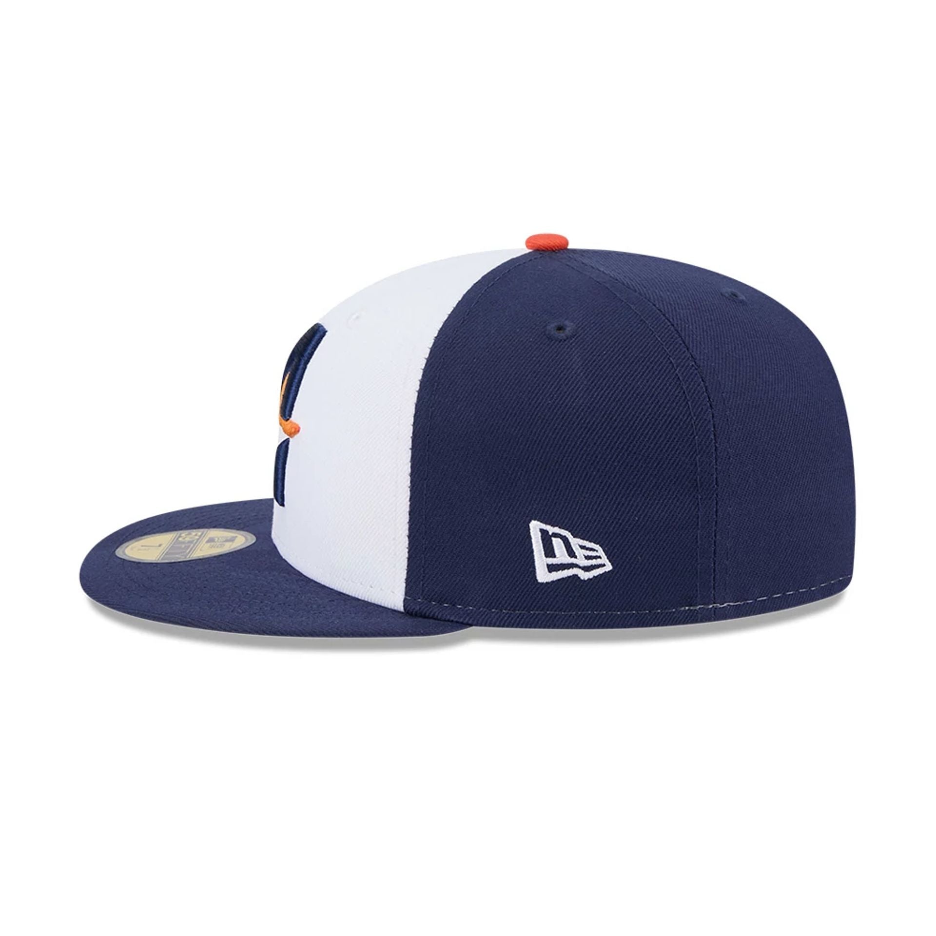 This is a Houston Astros MLB City Connect Navy 59FIFTY Fitted Cap 5
