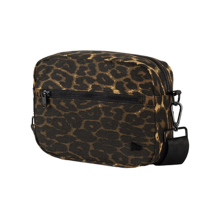 This is a New Era Leopard Print Waist Bag 1