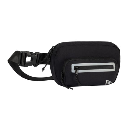 This is a New Era Black Waist Bag 3