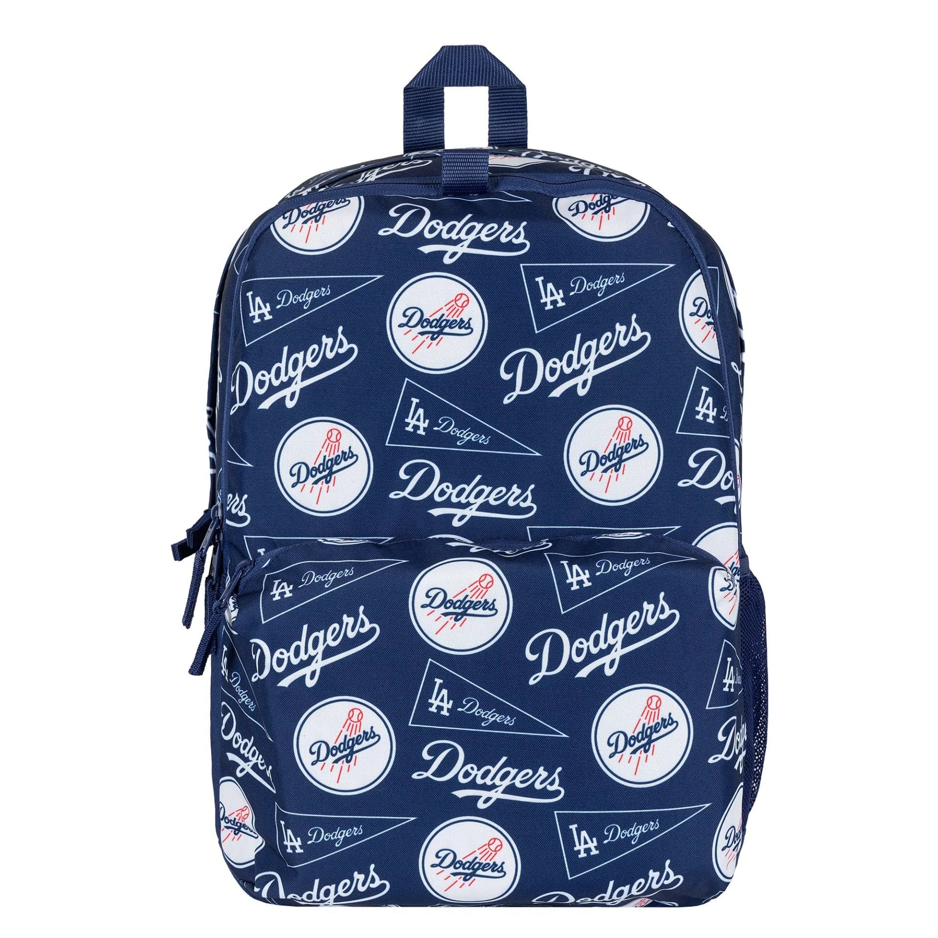 This is a LA Dodgers MLB Blue Stadium Backpack 2