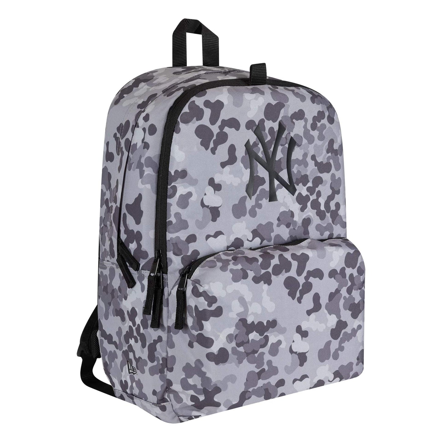 This is a New York Yankees MLB All Over Print Grey Stadium Backpack 3