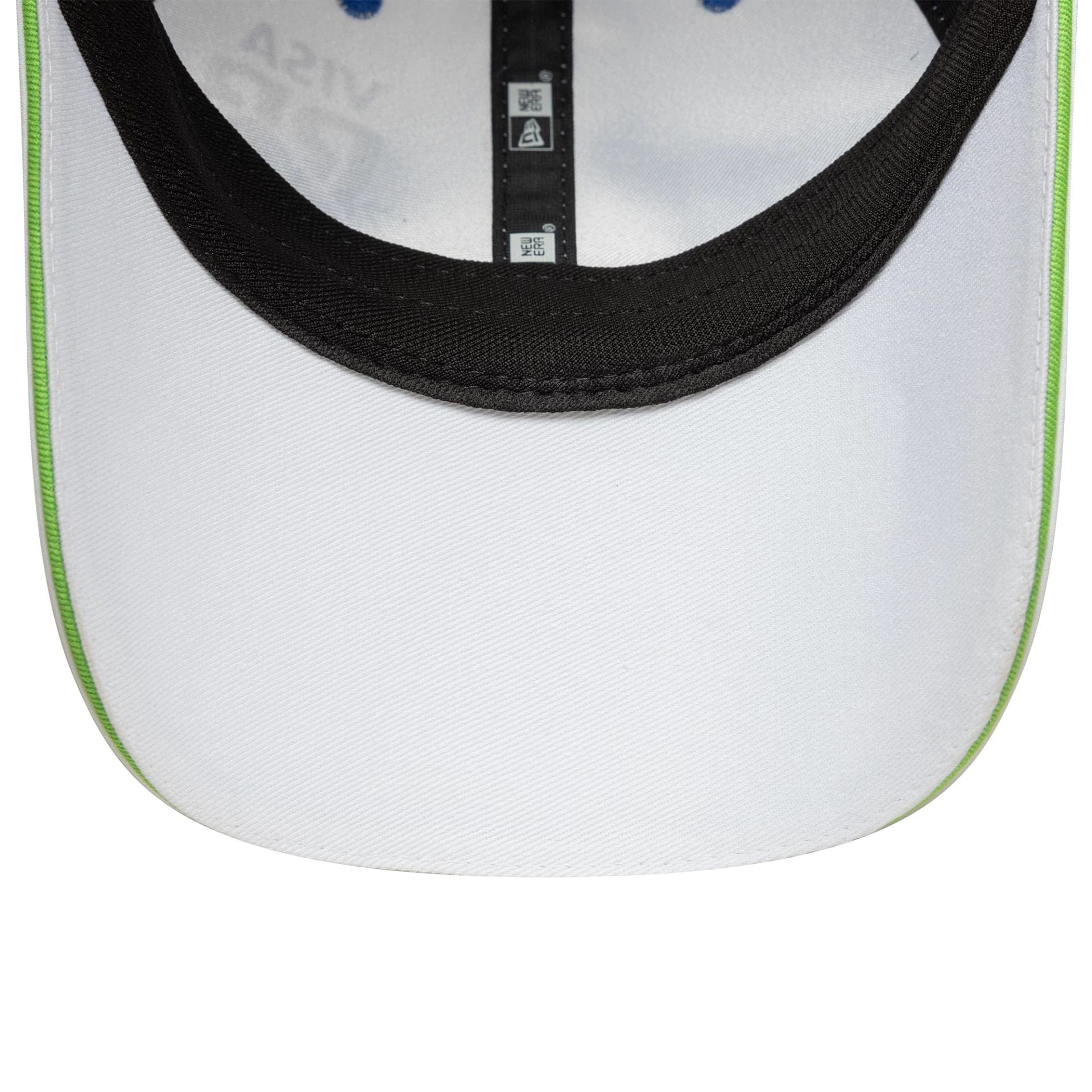 This is a Visa Cash App Racing Bulls Womens Team White Pony Tail Adjustable Cap 5