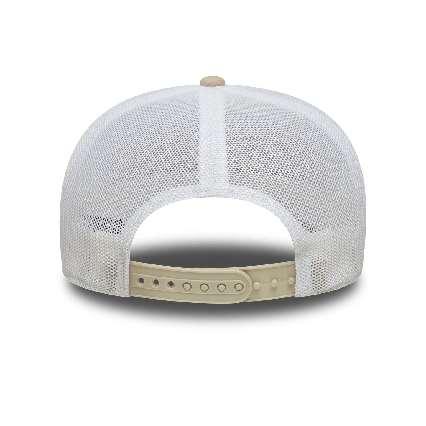 This is a Visa Cash App Racing Bulls Yuki Tsunoda Monaco Race Special Cream 9SEVENTY Stretch Snap Adjustable Cap 5