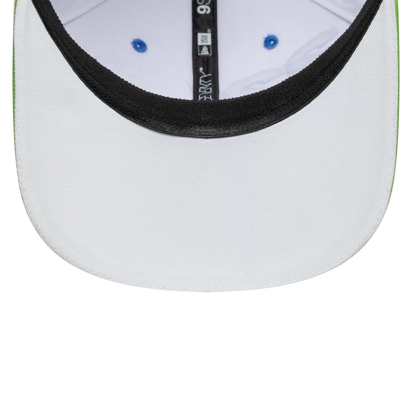 This is a Visa Cash App Racing Bulls Driver Yuki Tsunoda White 9SEVENTY Stretch Snap Adjustable Cap 5