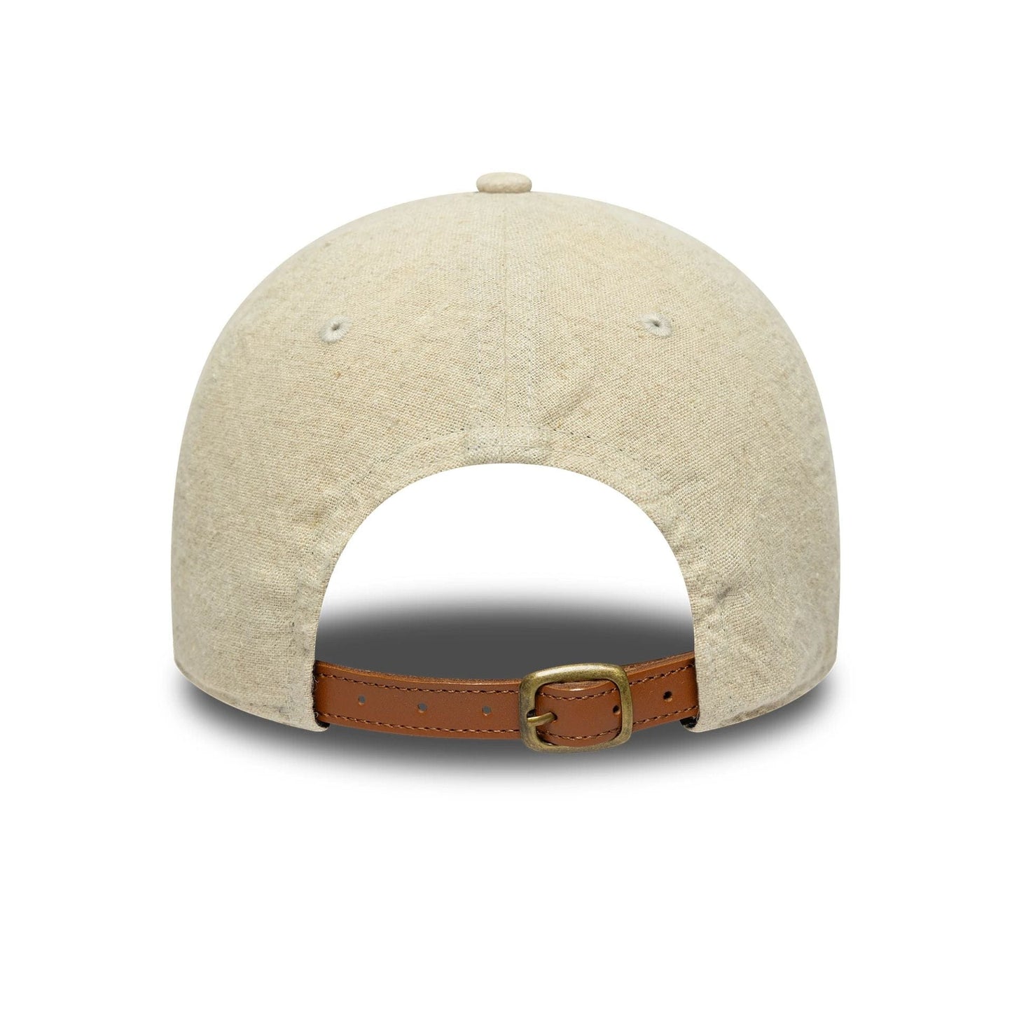 This is a New York Yankees MLB Linen Cream 9TWENTY Adjustable Cap 4