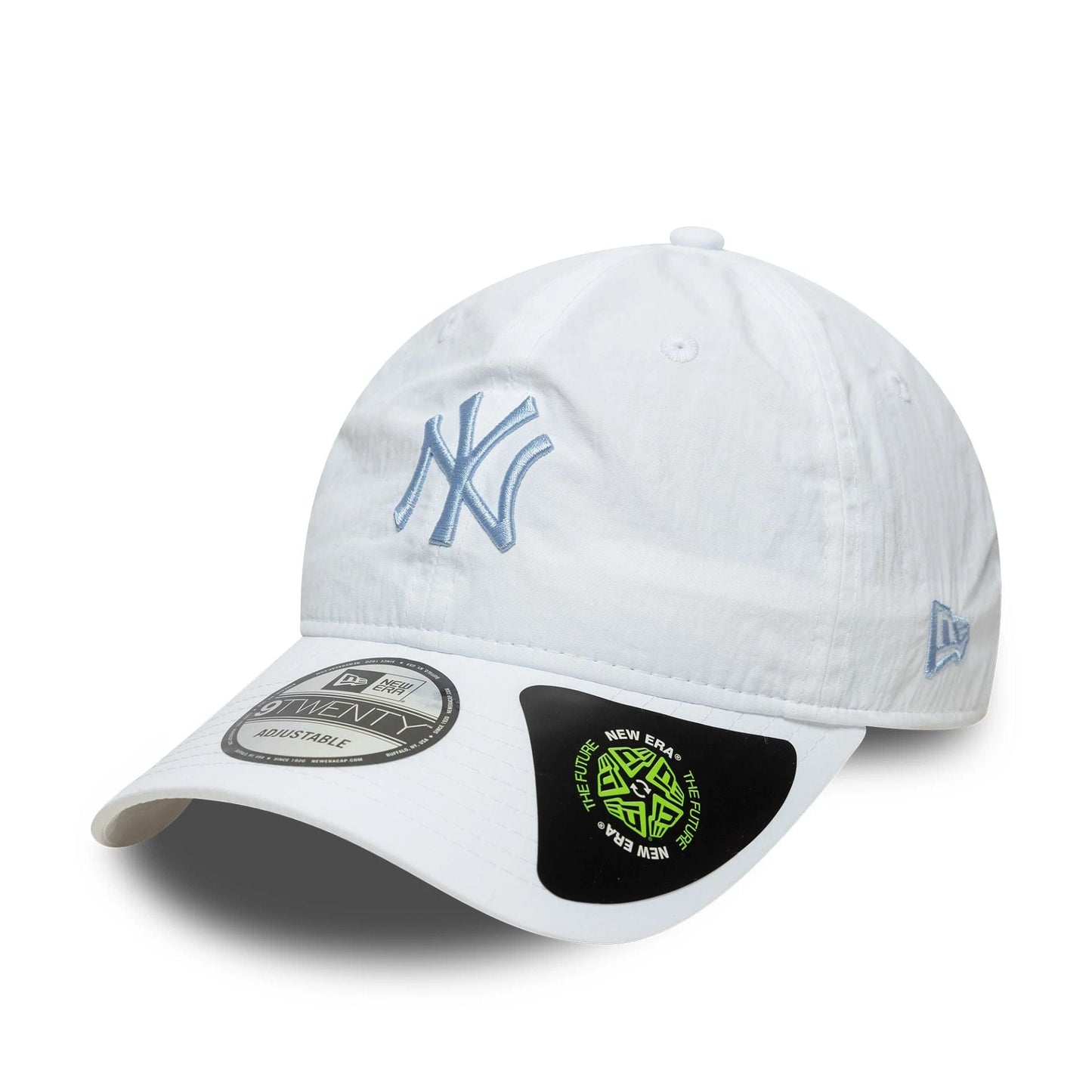 This is a New York Yankees Recycled White 9TWENTY Adjustable Cap 1