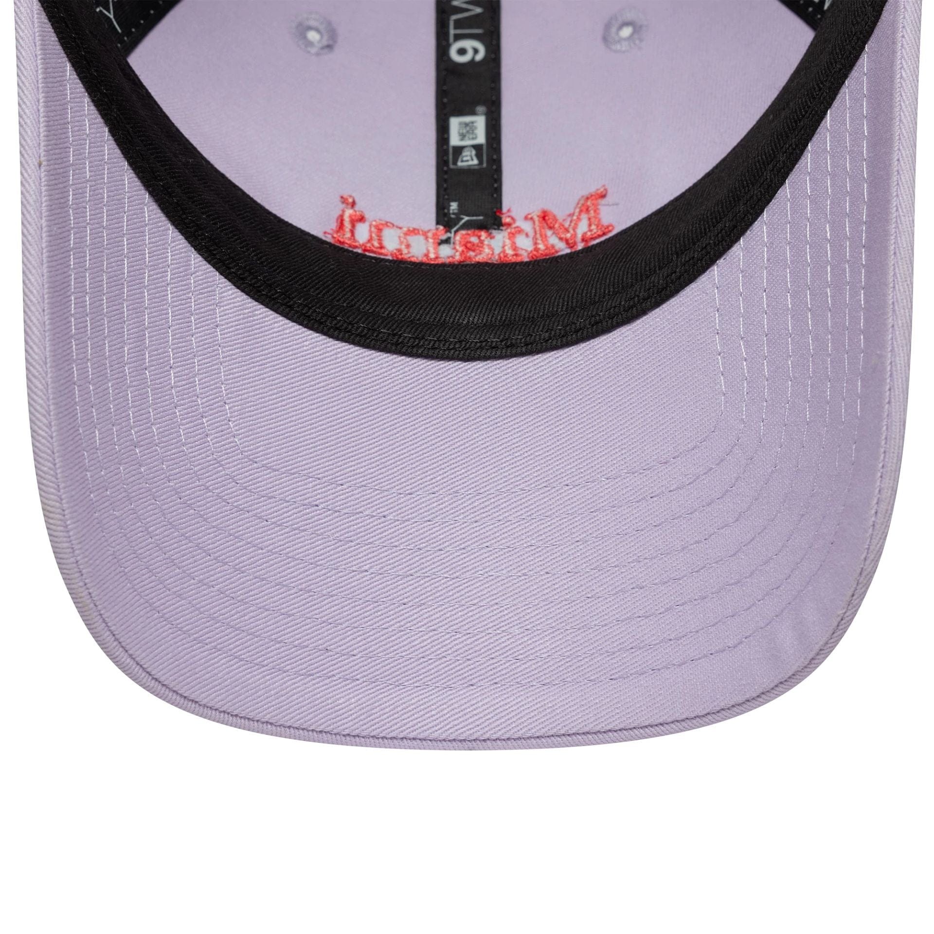 This is a Womens New Era City Pastel Purple 9TWENTY Trucker Adjustable Cap 5