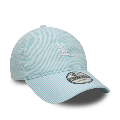 Pictured is this MLB Seersucker LA Dodgers 9TWENTY cap in pastel blue. 3