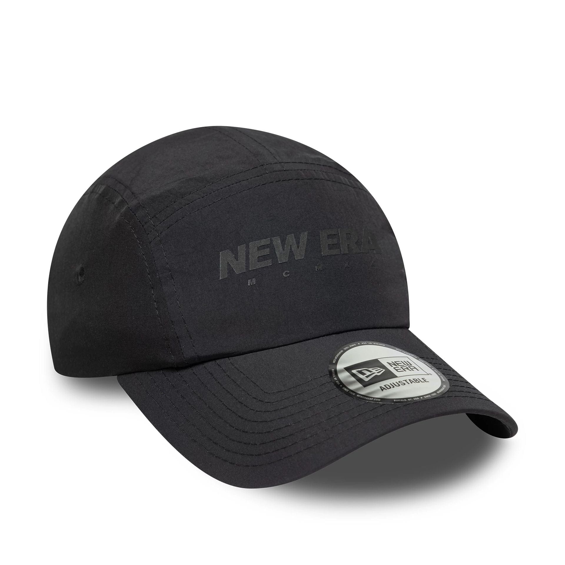 This is a New Era Tech Black Runner Adjustable Cap 3