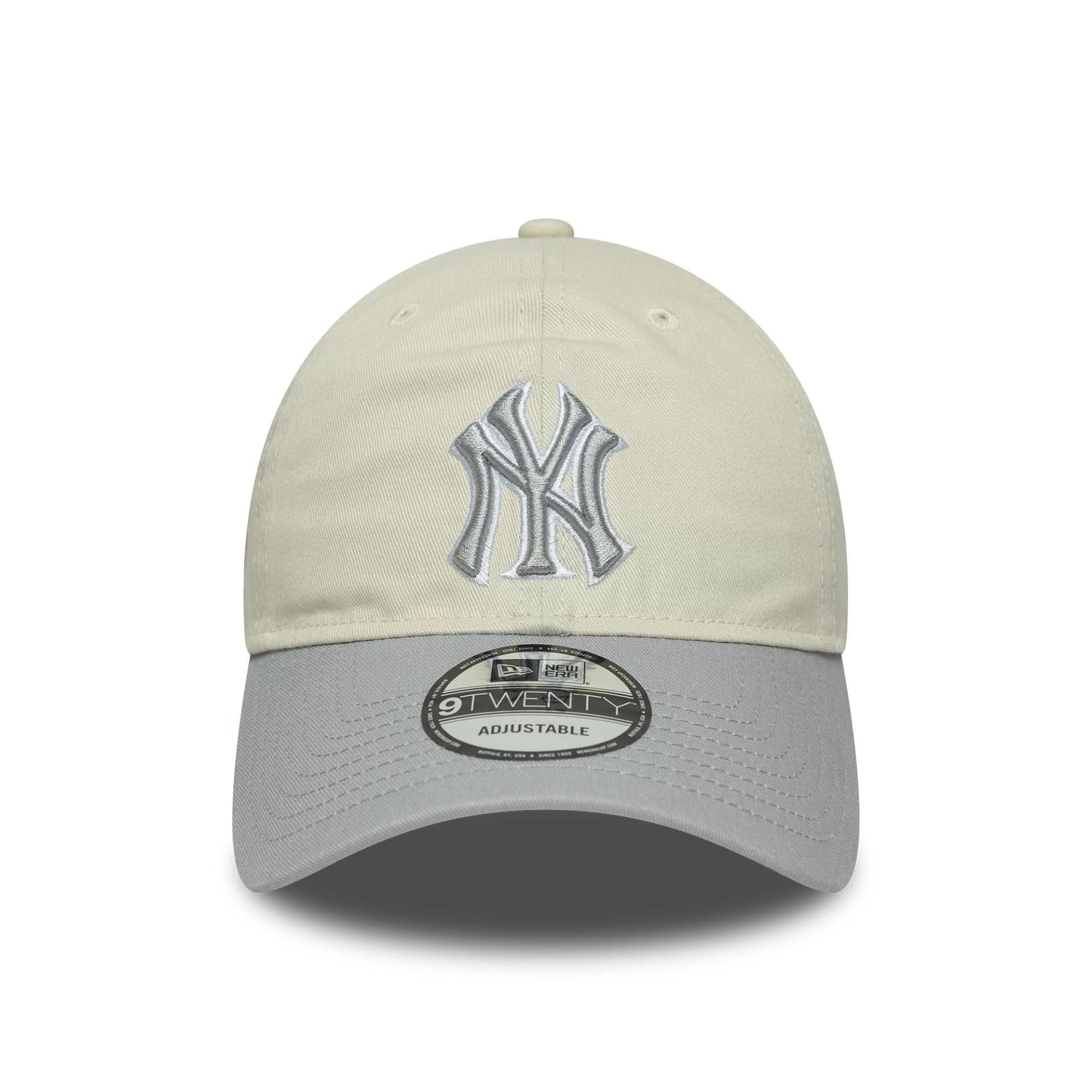This is a New York Yankees Cooperstown MLB World Series Cream 9TWENTY Adjustable Cap 2