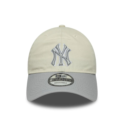 This is a New York Yankees Cooperstown MLB World Series Cream 9TWENTY Adjustable Cap 2