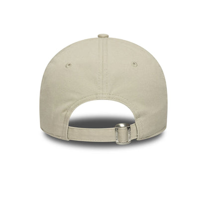 This is a New York Yankees MLB Mini Logo Washed Cream 9TWENTY Adjustable Cap 4