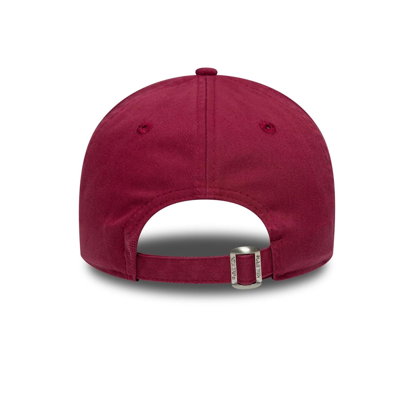 This is a New Era Distressed Dark Red 9TWENTY Adjustable Cap 5