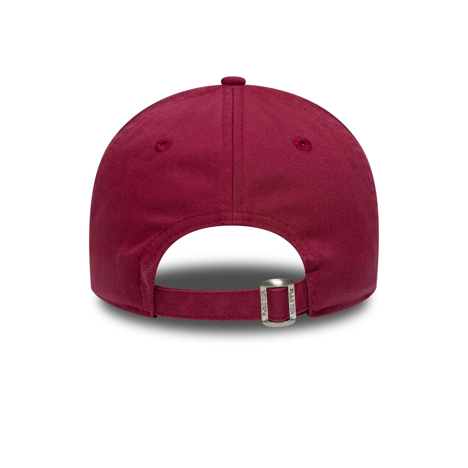 This is a New Era Distressed Dark Red 9TWENTY Adjustable Cap 5
