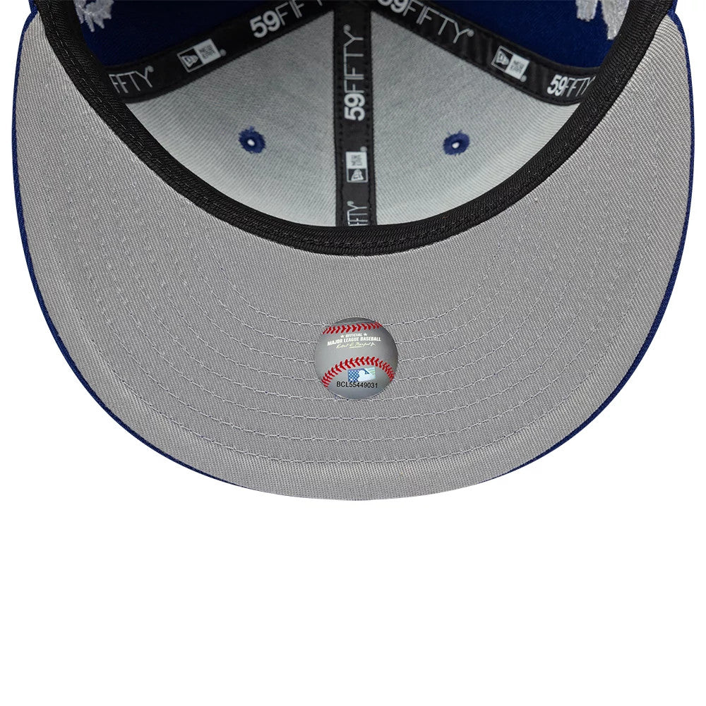 This is a LA Dodgers MLB Mythical Dark Blue 59FIFTY FItted Cap 7