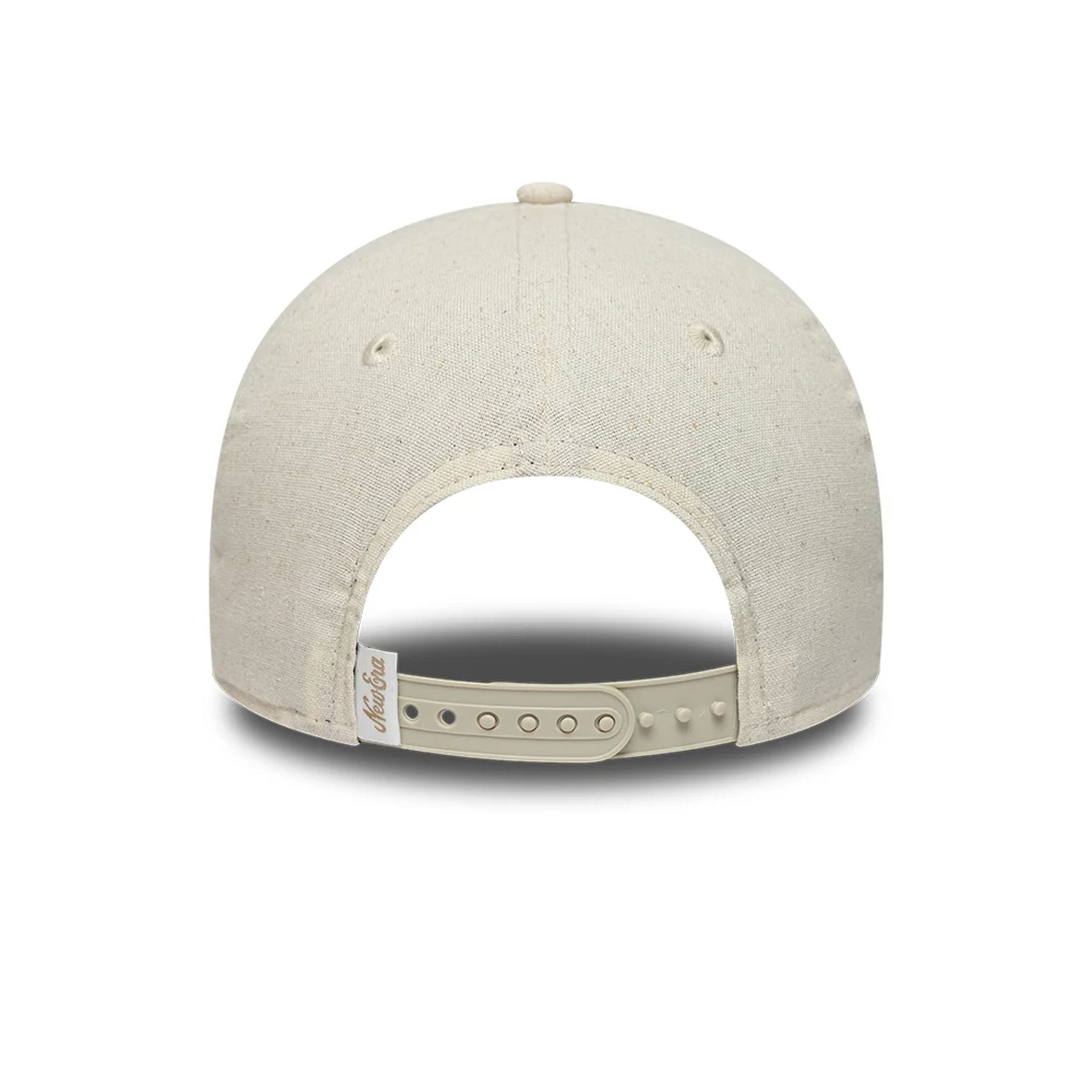 Pictured is this New Era Patch Line 9FORTY E-Frame cap in Cream. 4