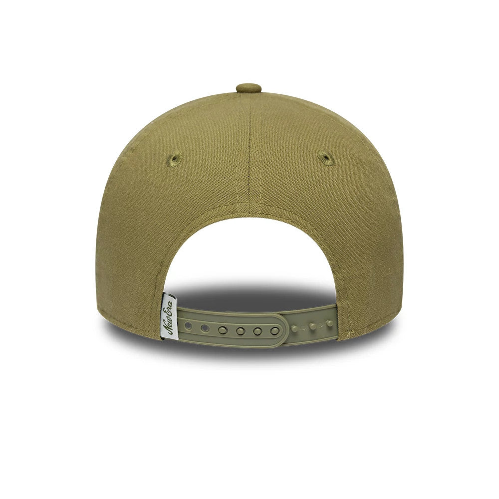 Pictured is this New Era Patch Line 9FORTY E-Frame cap in green. 4