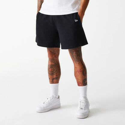 The Male model is wearing LA Dodgers MLB Pique Black Shorts 7