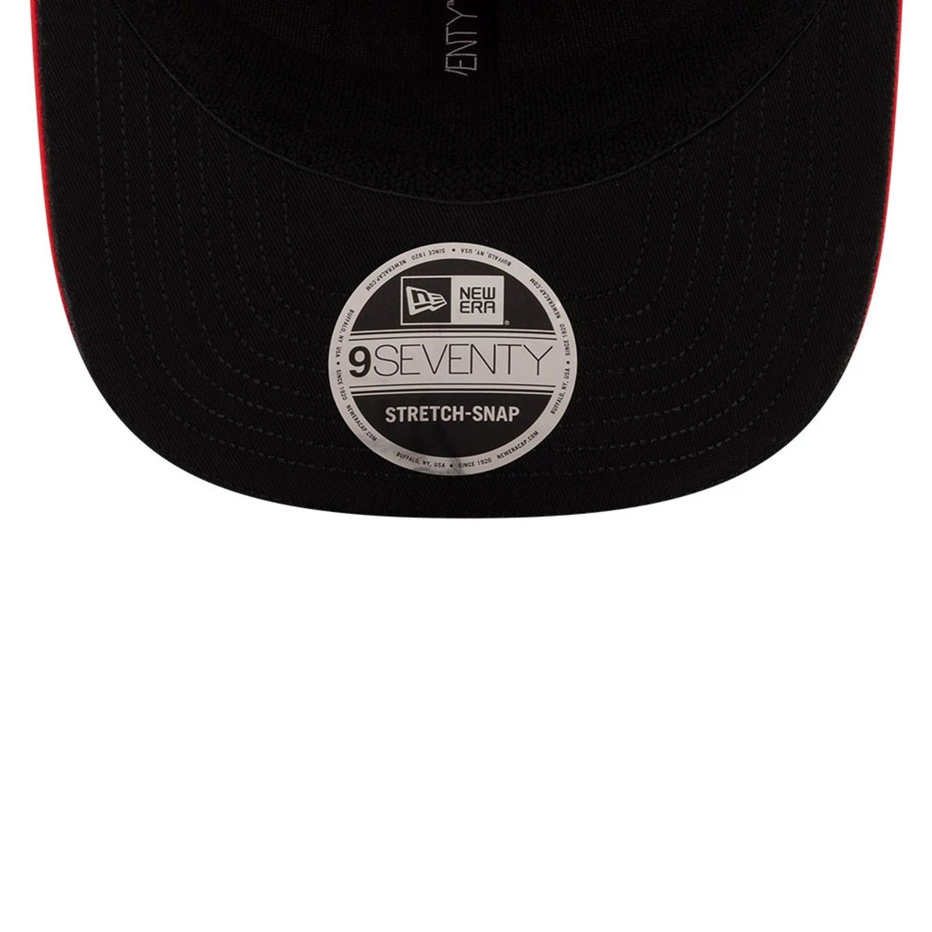 This is a MoneyGram Haas F1 Replica Oliver Bearman Camo Black 9SEVENTY Stretch Snap Adjustable Cap 7