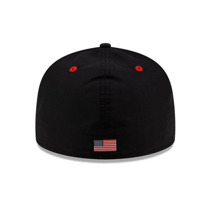 This is a MoneyGram Haas F1 Camo Black 59FIFTY Fitted Cap 7