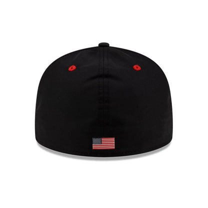 This is a MoneyGram Haas F1 Camo Black 59FIFTY Fitted Cap 7