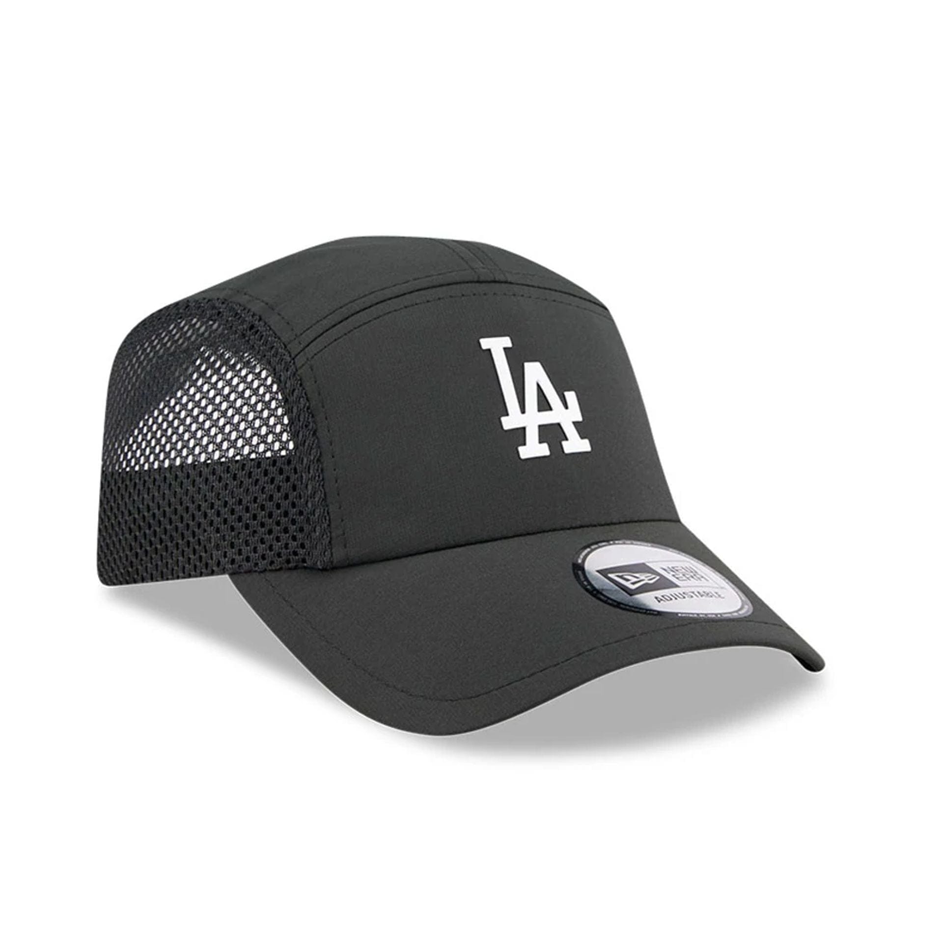 This is a LA Dodgers Polyester Black Runner Cap 3