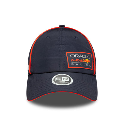 This is a Red Bull Racing Womens Team Dark Blue Pony Tail Adjustable Cap 3