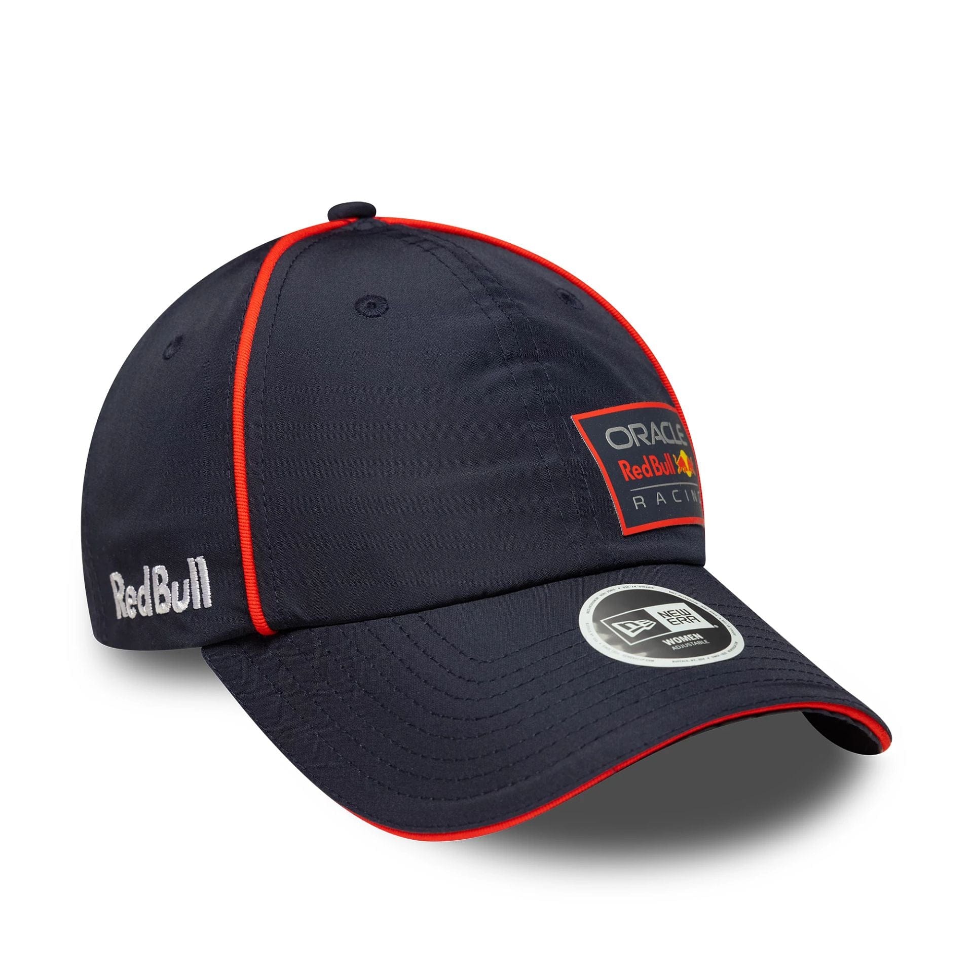 This is a Red Bull Racing Womens Team Dark Blue Pony Tail Adjustable Cap 1