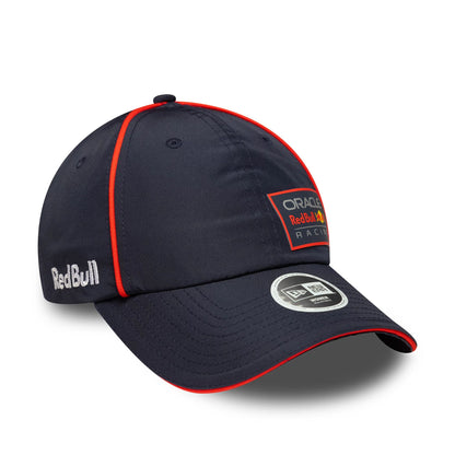 This is a Red Bull Racing Womens Team Dark Blue Pony Tail Adjustable Cap 1