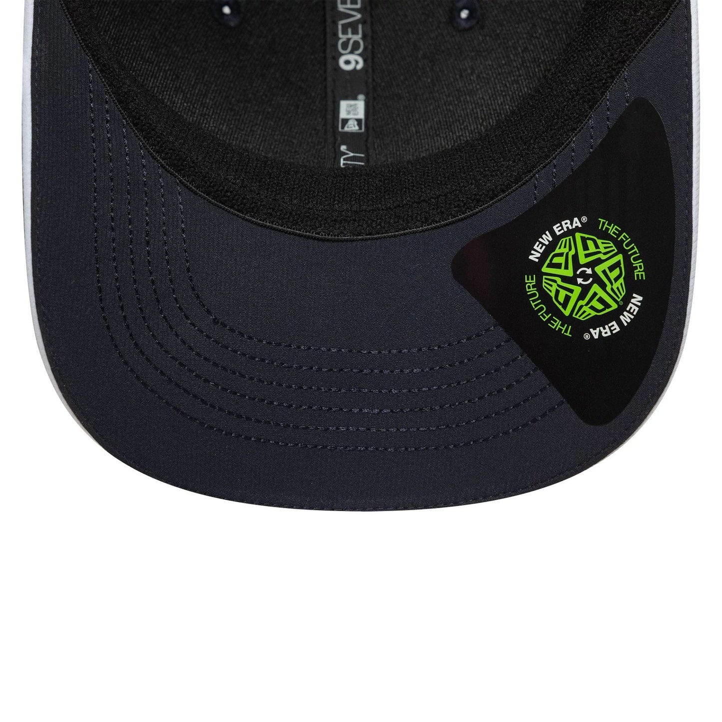 This is a Alpine Racing Replica Driver Pierre Gasly Navy 9SEVENTY Stretch Snap Adjustable Cap 6