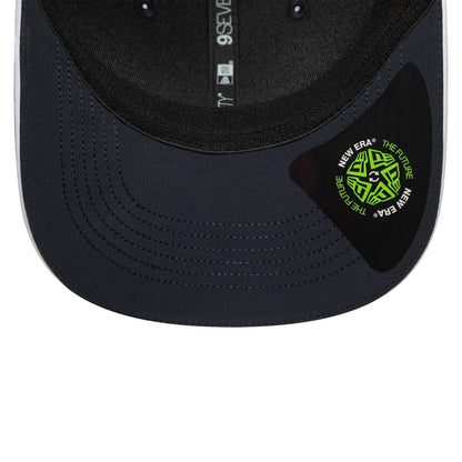 This is a Alpine Racing Replica Driver Pierre Gasly Navy 9SEVENTY Stretch Snap Adjustable Cap 6