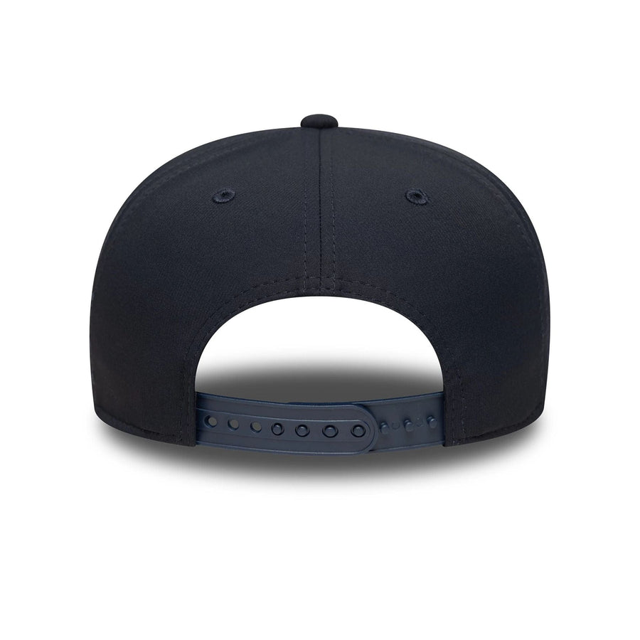 This is a Alpine Racing Replica Team Navy 9SEVENTY Stretch Snap Adjustable Cap 5