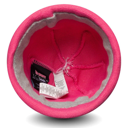 This is a Alpine Racing Replica Driver Pierre Gasly Pink Cuff Knit Beanie Hat 3