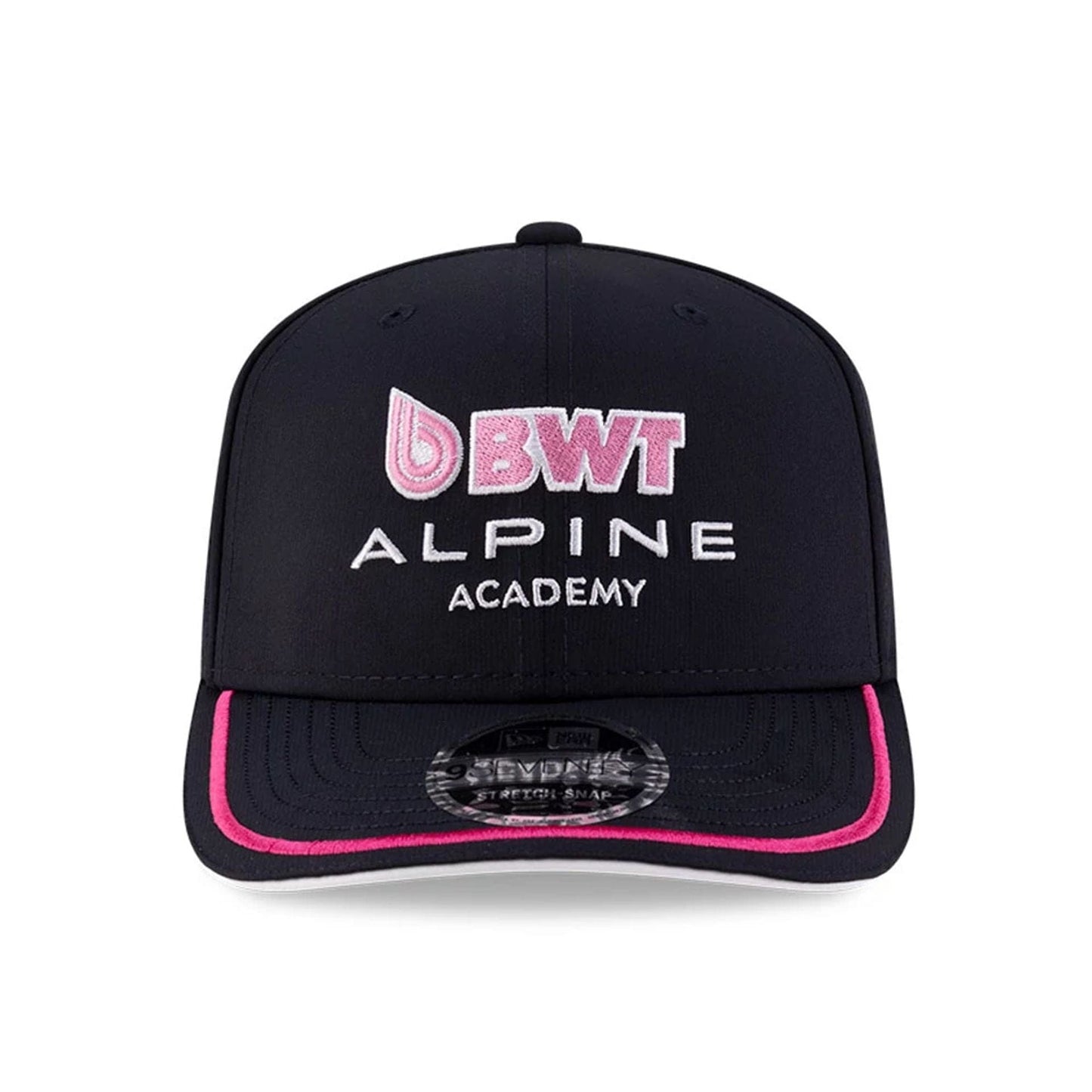 This is a Alpine Racing Academy Navy 9SEVENTY Stretch Snap Adjustable Cap 2