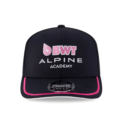 This is a Alpine Racing Academy Navy 9SEVENTY Stretch Snap Adjustable Cap 2