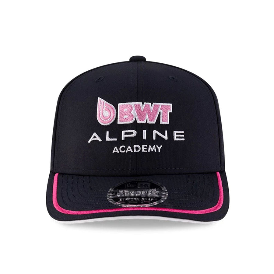 This is a Alpine Racing Academy Navy 9SEVENTY Stretch Snap Adjustable Cap 2