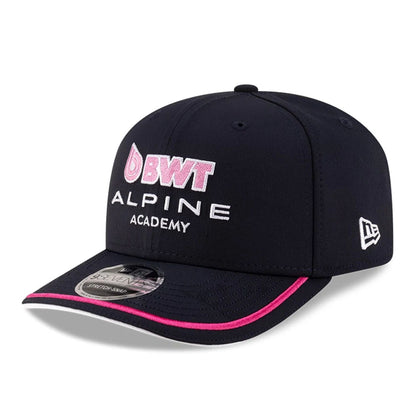 This is a Alpine Racing Academy Navy 9SEVENTY Stretch Snap Adjustable Cap 3