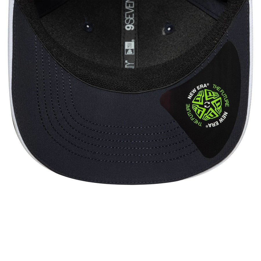 This is a Alpine Racing Youth Replica Team Navy 9SEVENTY Stretch Snap Adjustable Cap 6