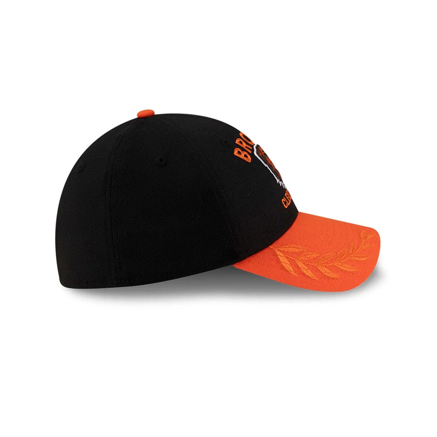 This is a Cleveland Browns NFL Draft 2025 Black 39THIRTY Stretch Fit Cap 6